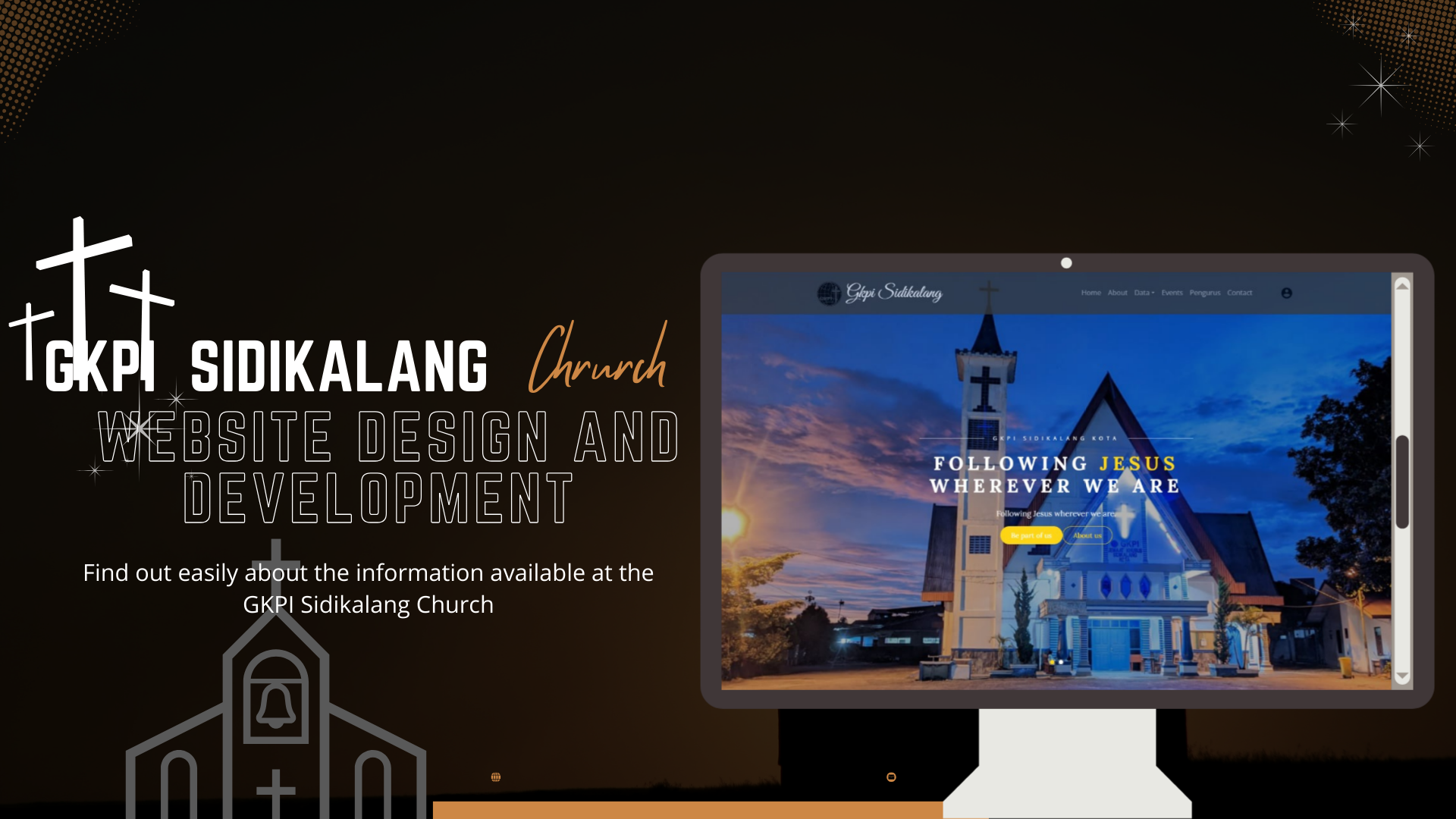 GKPI Sidikalang City Church – Website Design & Development